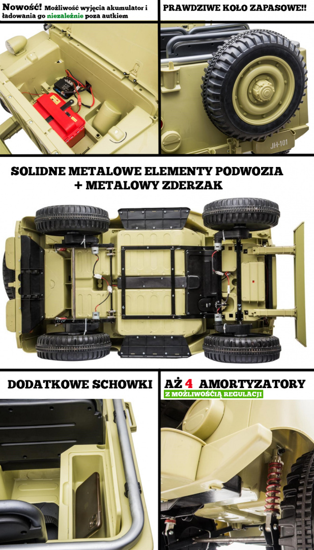 JEEP wojskowy JH 101